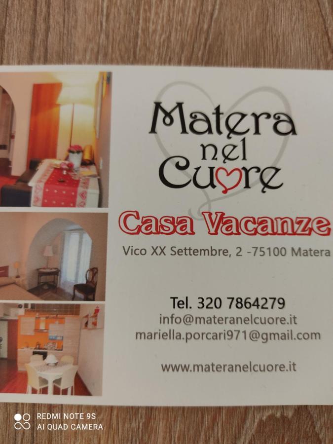 Matera Nel Cuore ภายนอก รูปภาพ